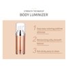 RoseFlower 4 Colors Shimmer Body Oil, Highlighting Liquid illuminate Glow Oil Body Luminizer, Natural Moisturizing, Texture Smooth, Face Serum and Body Moisturizer for Dry Skin (004)