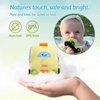 OUOZZZ Baby Boy Toys 6-12 Months - Soft Cars for Toddlers 1-3 - Little Blue Truck Plush Toys for Babies- First Birthday Gifts for Infant - Stuffed Car with Squeaker, Bell Ringing Sensory Toys Playset