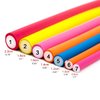 3Pack Flexible Twist-Flex Spiral Hair Curlers - Soft Foam No Heat Rollers for Long, Medium, Short Hair (Diameter 0.8cm, 30 Rods)