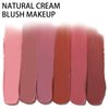 FALOCUTUS 2Pcs Cream Blush Makeup Stick,Monochromatic Multi-Stick Face Blush for Cheek,Lip and Eye,Matte and Dewy Finish for Long Wearing,Easy Application.DELECTABLE