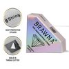 BRAWNA Pro PMU Mapping Kit for Eyebrows and Lips, 1 Countour Yellow Mapping Paste, 1 Yellow Mapping String, 1 Angled Eyebrow Brush