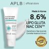 APLB Glutathione Niacinamide Facial Cleanser | LIPO GLUTA NIAC CEN™ 8.6% 2.71 FL.OZ/Korean Skincare, Cares for Tighten Pores & Sebum, Long lasting nourishment and deep moisture for soft skin