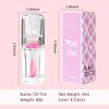 FeiCuiYun Translucent Pink Magic Color Changing Lip Glow Oil, Long Lasting Nourishing Lip Glow Oil Non-sticky Fresh Texture Lip Gloss, (Color Changing Lip Oil, 1 Pcs)