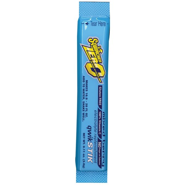 Single Serve Qwik Stik Zero, 50 Sticks/Bag, Mixed Berry