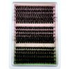 15 Rows Fluffy Cluster Lashes 60D+80D+100D Natural Thick Eyelash Clusters DD Curl Individual Lashes DIY Eyelashes Extension (15Rows60D80D100D)