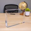 ExcelMark Blank Clear Acrylic Block (5 x 7, inches)