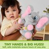JOYIN Musical Elephant Plush Baby Toy, Stuffed Animal with Music & Light, Baby Musical Soft Plush Toys for Infant Babies, Christmas Birthday Gifts for Boys and Girls 6+ Months