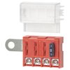 Blue Sea Systems 5023 ST Blade Battery Terminal Fuse Block 4 Circuit with Cover