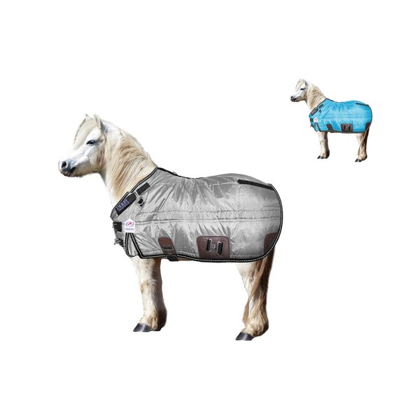 Derby Originals Nordic Tough West Coast 420D Outer Shell Mini Horse and Pony Stable Blanket 200g Insulation Nylon Lining 3 Layer Breathable