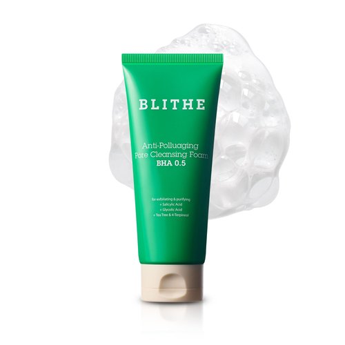 BLITHE AHA BHA Cleanser - Deep Pore Cleanser and Pore Minimizer, Exfoliant for Face, For Clogged Pores, 5.07 Fl Oz