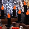 Cinnvoice 6 Pcs Honeycomb Paper Decorations - Magnetic Halloween Centerpieces & Reusable Table Decorations for Indoor/Outdoor Parties