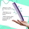 Allegro Combs #415 Combs for Women, 7 Inches Combs for Men, Parting Comb, Hair Comb, Comb for Men 3 Count (Purple)