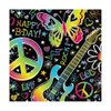 Neon Doodle Luncheon Napkins (16ct)