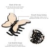 6 Packs Butterfly Hair Clips for Women Girls Cute Colorful Hair Claw Clip 2.7Inch for Thick Thin Curly Hair Accessories Medium Smooth Claw Clips Non Slip