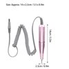 Nail Drill Handle Nail Drill Machine Replacement Handpiece Adjustable Speed Nail Polishing Machine Replacement Handle