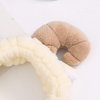 STOBOK Makeup Horn Headband Cartoon Elastic Washing Face Hair Band Cosmetic Shower Plush Hair Accessories