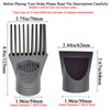 YingEnter Professional Plastic Hair Dryer Nozzle Diffuser Hair Dryer with 1.77in/45mm Diameter Nozzle Comb Attachment Concentrator Replacement Blow Flat Hairdressing Salon Styling Tools,Type-B