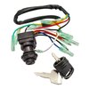 HeuroFosh 703 82510 43 00 Remote Control Box Ignition Switch Key Assy for Yamaha 2 & 4 Stroke 6-300 HP Outboard Motors 703 82510 42 00