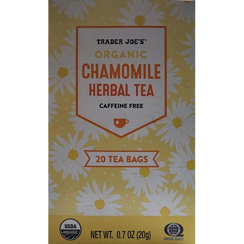 Trader Joe's Organic Chamomile Herbal Tea - 2 Pack