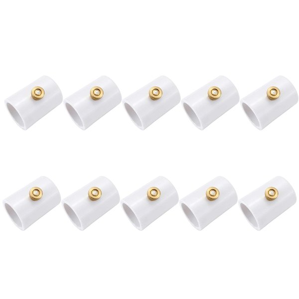 CozyCabin 1/2 inch PVC Splitter with Brass Mist Nozzle (Pack of 10)