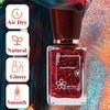 Glitter Nail Polish, Red Reflective Quick Dry Nail Polish, Iridescent Nail Polish, Bright Red Sparkly Nail Polish, Air Dry Chunky Glitter Sparkle Gel Nail Polish for Women Girls, 14ML