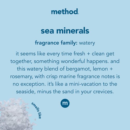 Method Foaming Hand Soap, Sea Minerals, 10 oz, 1 pack, Packaging May Vary