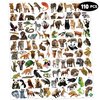 110 PCS Realistic Wildlife Jungle Animal Temporary Tattoos Sticker Reptile Woodland Jungle Birthday Party Decorations Supplies Favors Gifts Boys Girls Safari Zoo Cute Fake Tattoo School Reward Themed