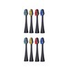 Pursonic 8 Pack Replacement Brush Heads for Pursonic Models S420,S430,S450,S620,S625, Black