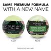 Nature's Beauty Eucalyptus & Tea Tree Bath Bomb Multi-Pack- Natural Hand Crafted, Non-Staining, Luxury Fizzy Spa Bomb, Sooth + Restore Skin, Made w/Coconut Oil & Witch Hazel, 5.5oz (4 Pack)