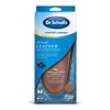 Dr. Scholl's Ultrasoft Leather Insoles for Dress Shoes (Men's 8-14) // All-Day Comfort with Massaging Gel plus a Real Leather Surface
