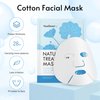 HealSmart 5 Pack Facial Mask 72 Hour Moisturizing and Soothing Face Mask Sheet Improve Skin Clarity and Radiance, for All Skin Types, High Capacity, Made in Korea
