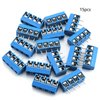 DGZZI 50pcs Blue 5mm Pitch PCB Mount Screw Terminal Block Connector for Arduino (20pcs 2 Pin + 15pcs 3 Pin + 15pcs 4 Pin)