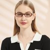 EYEGUARD Readers 4 Pack of Thin and Elegant Womens Reading Glasses with Beautiful Patterns for Ladies 2.25