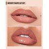 SHEGLAM Soft 90'S Glam 3-In-1 Lip Liner Moisturizing Plant Extracts Long Lasting Liquid Lipstick Plumping Lip Gloss Makeup Set - Moody Taupe