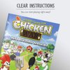 ThinkFun Chicken War Game - A Strategic Board Game with a Fun Theme and Hilarious Artwork, Perfect for Game Nights