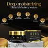 KING Complexion Shea Cocoa Premium Body Butter, Specially Formulated For Melanin Rich Skin, Deep Moisturizing Light Cocoa Scent, Ultra Hydration, No Added Fragrances, Not Too Greasy