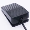Twidec/10A 250VAC Momentary Nonslip Plastic Foot Pedal Switch SPDT NO NC Handsfree Black Foot Switch for CNC Industrial with 1M Cable TFS-1