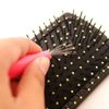 Pink Comb Cleaner Hair Brush Cleaning Tool Hair Brush Cleaner，Styling Tools and Appliances，Hair Brushes