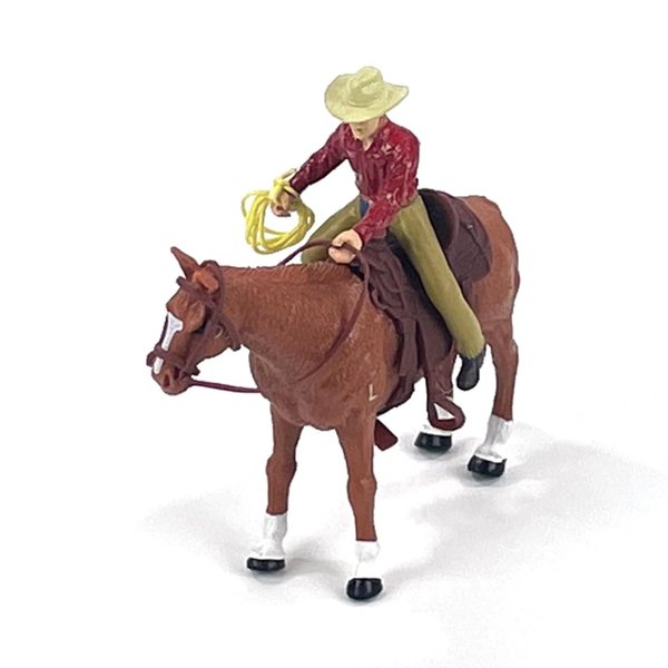 Big Country Toys Cowboy (6666 Ranch Cowboy and Quarter Horse)