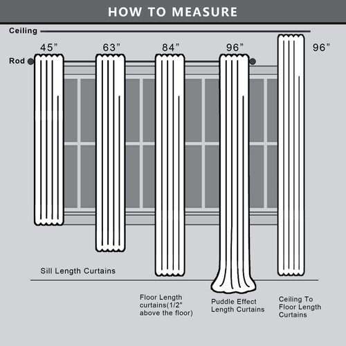 KOUFALL Bathroom Window Curtains for Shower Set of 2 Panels Black and White Sheer Ombre Short Curtains for Kitchen Bedroom Small Windows, 42 x 45 Inch Length