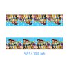 41pcs Toy Storys Party Supplies include 20 plates, 20 napkins, 1 Tablecloth for the Toy Storys birthday party decoration