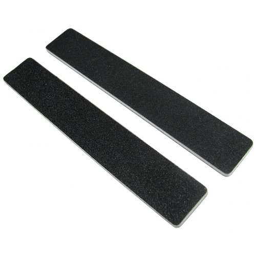 Standard Black 100/180 1-1/8" Wide Washable Jumbo Nail File 12 Pack