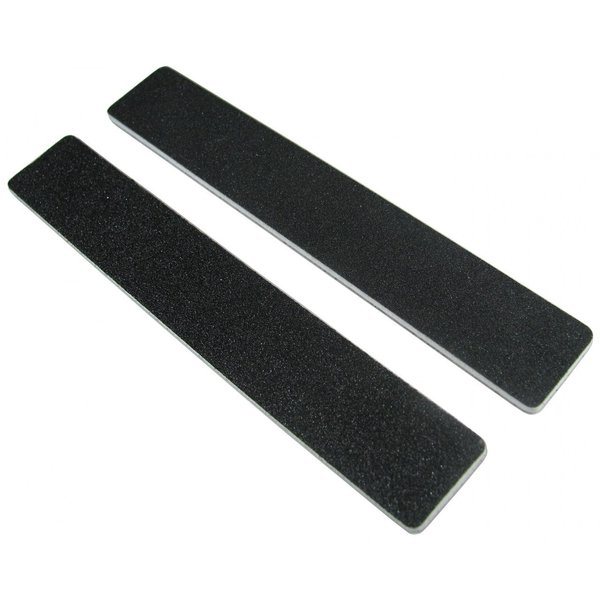 Standard Black 100/180 1-1/8" Wide Washable Jumbo Nail File 12 Pack