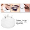 Eyelash Extension Pad, Professional Clear Thick Reusable Round Silicone Eyelash Extension Stand Holder Pallet Eyelash Pad Makeup Tool for Easy Pick Up False Eyelash False Eyelash Holder Pads