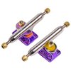 RACOFSB Fingerboard Trucks with Upgraded Urethane Bushings and Pivot Cup,34mm 32mm Width,Normal Kingpin (Purple, 32mm)