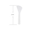 100Pcs Mini Disposable Cosmetic Spatulas Facial Care Cream Mask Spoon Stick Plastic Mixing Spatulas Makeup Scoop for Mixing and Sampling Makeup Cosmetic Beauty Tools, White