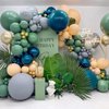 KALOR 18 Inch Bean Green Balloons, 10 Pcs Matte Latex Balloons Big Round Balloons for Wedding, Baby Shower, Birthday Party and Event Decoration