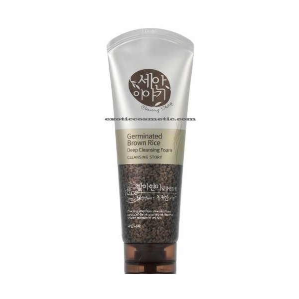 New Cleansing Story Natural Facial Deep Cleansing Foam - Brown Rice