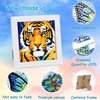 Libfx Diamond Art Kits for Kids with Frame Diamond Art for Kids Girls Boys Beginners Arts and Crafts for Kids Ages 8 9 10 12 Christmas Birthday Gifts (Tiger)