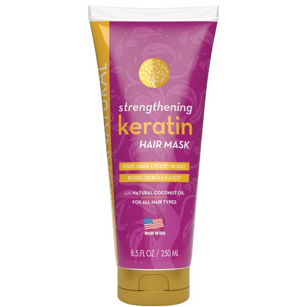 Arganatural Hair Mask 8.5 FL OZ / 250 ML Tube (Keratin Hair Mask)